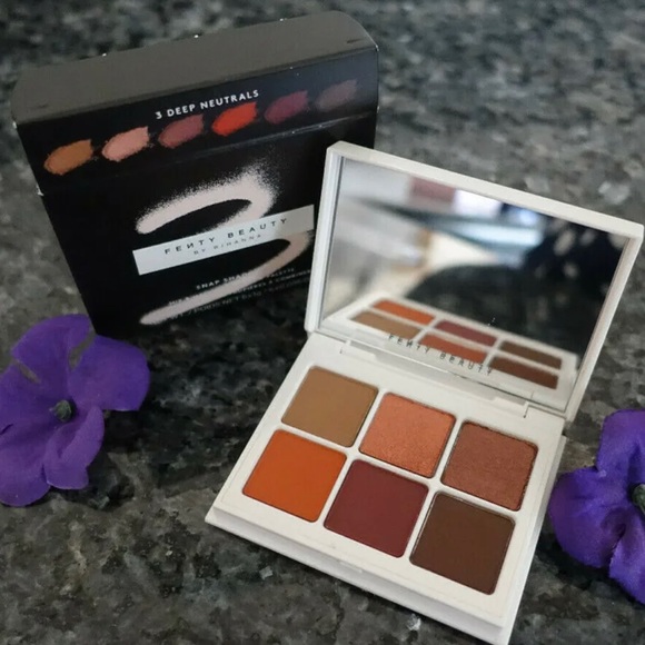 Fenty Beauty, Snap Shadows, Mix & Match Eyeshadow Palette, #3 Deep Neutrals NIB - Picture 1 of 1